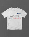 Camiseta manga corta Ford Blanca