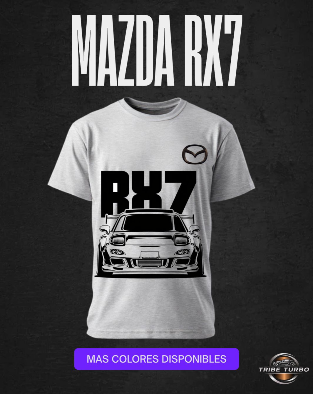 Camiseta Mazda Rx7