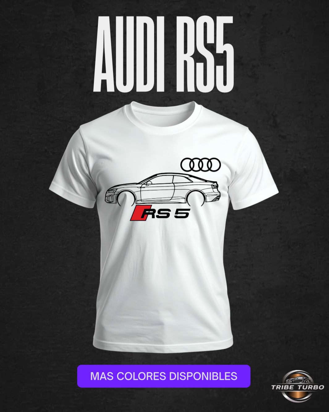 Camiseta Audi Rs5