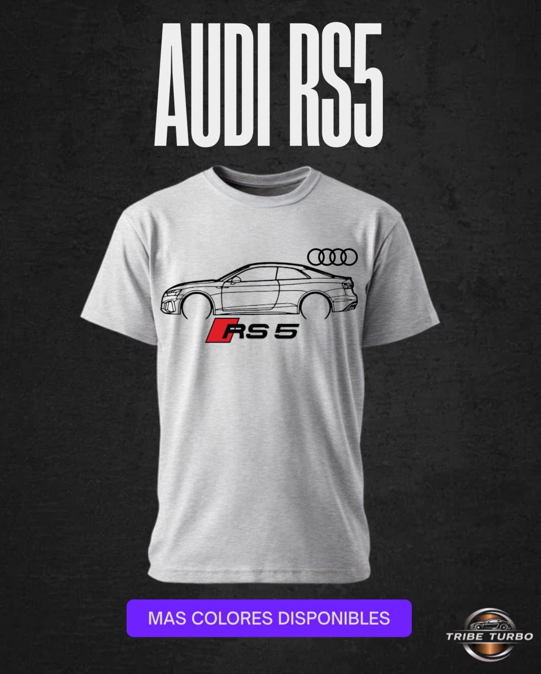 Camiseta Audi Rs5
