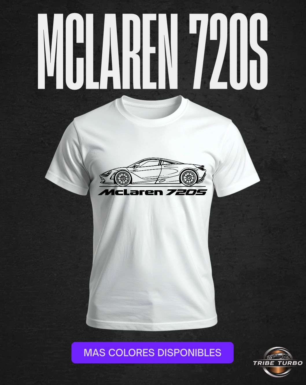 Camiseta Mclaren 720S