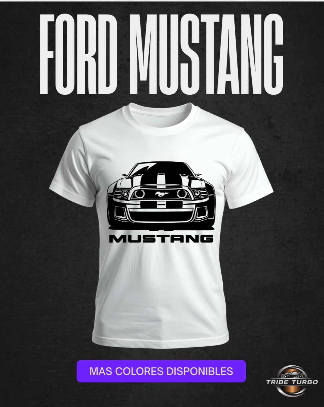 Camiseta  Ford mustang