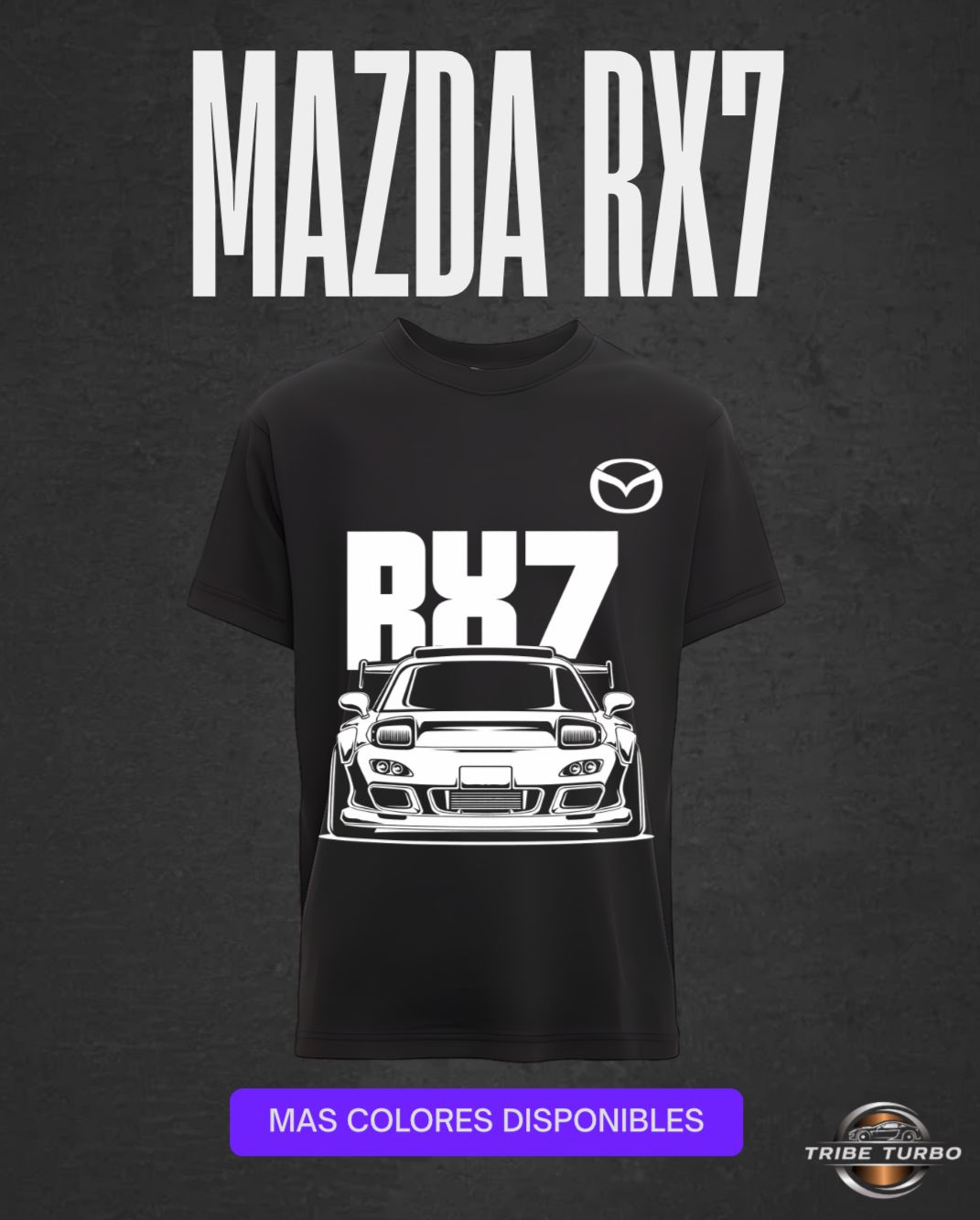 Camiseta Mazda Rx7