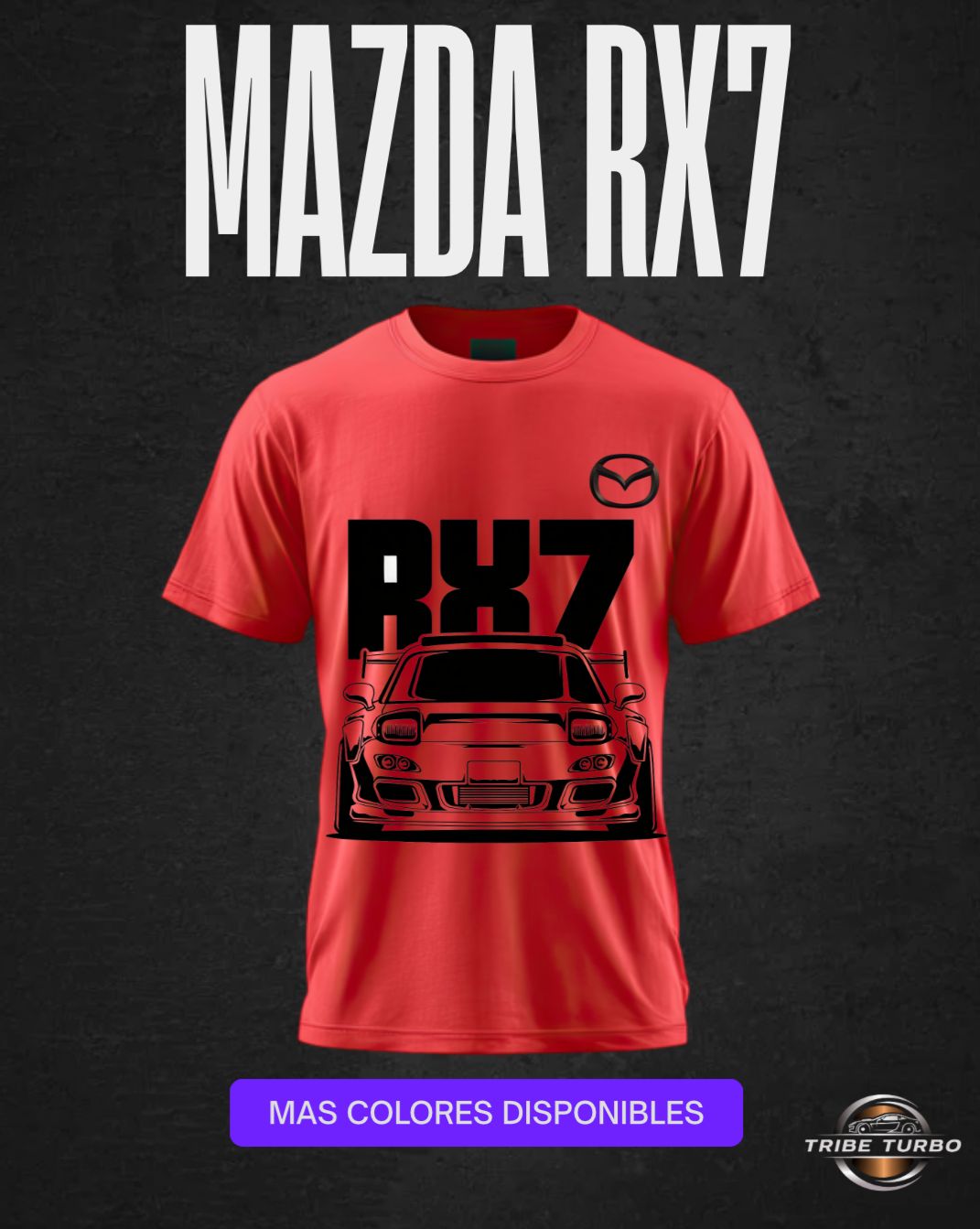 Camiseta Mazda Rx7
