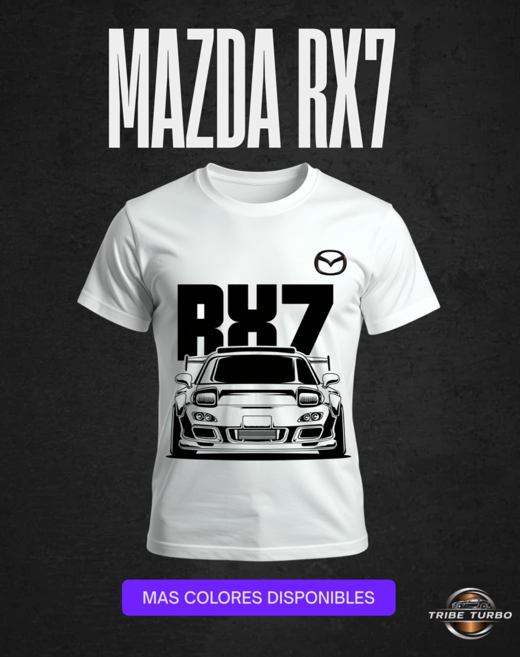 Camiseta Mazda Rx7
