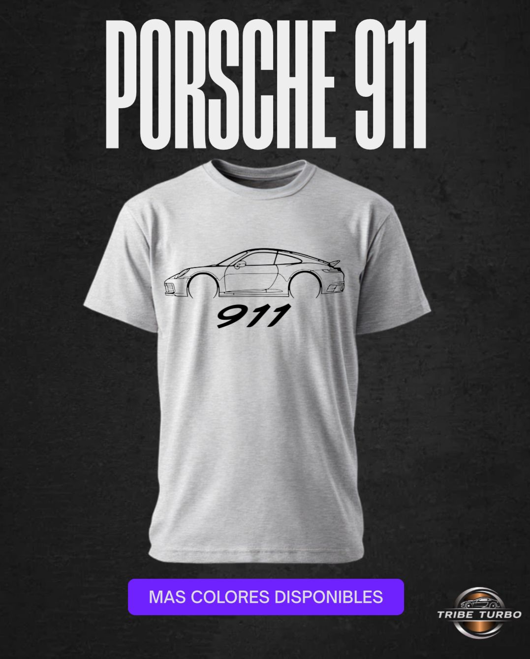 Camiseta Porsche 911
