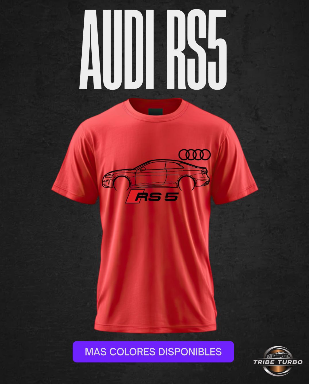 Camiseta Audi Rs5