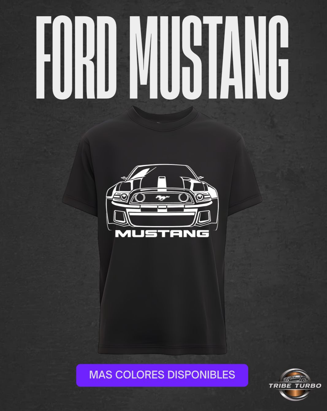 Camiseta  Ford mustang
