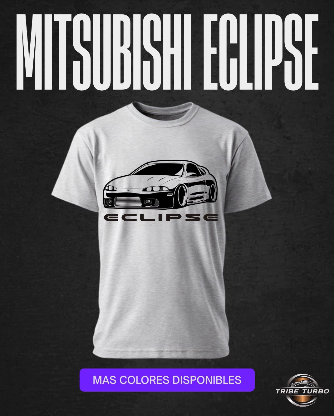 Camiseta Mitsubishi Ecplise