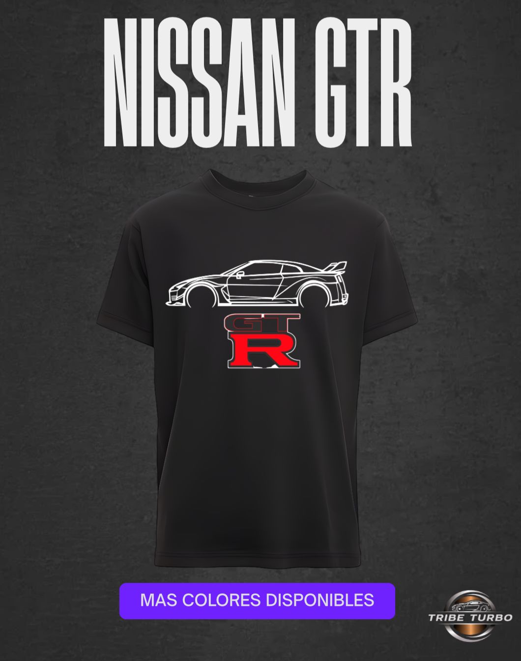 Camiseta Nissan Gtr