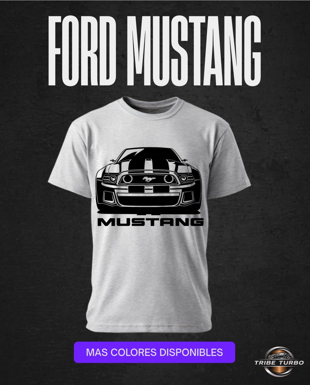 Camiseta  Ford mustang