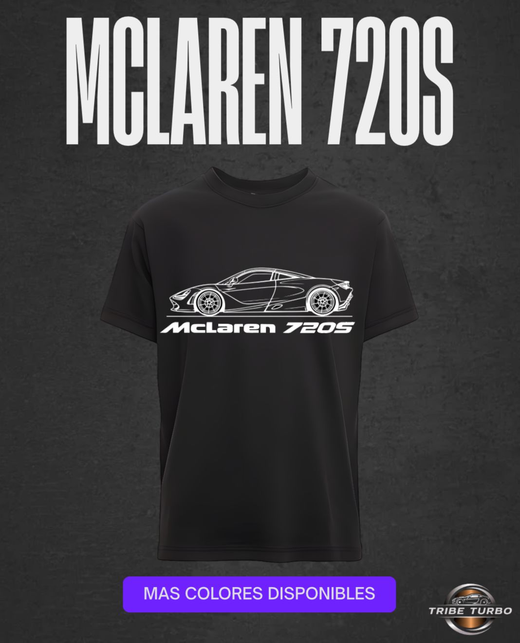 Camiseta Mclaren 720S