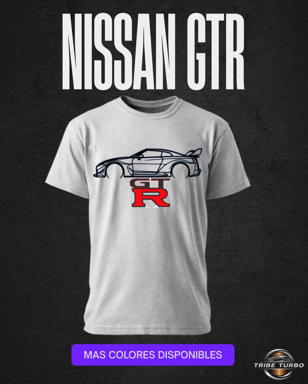 Camiseta Nissan Gtr