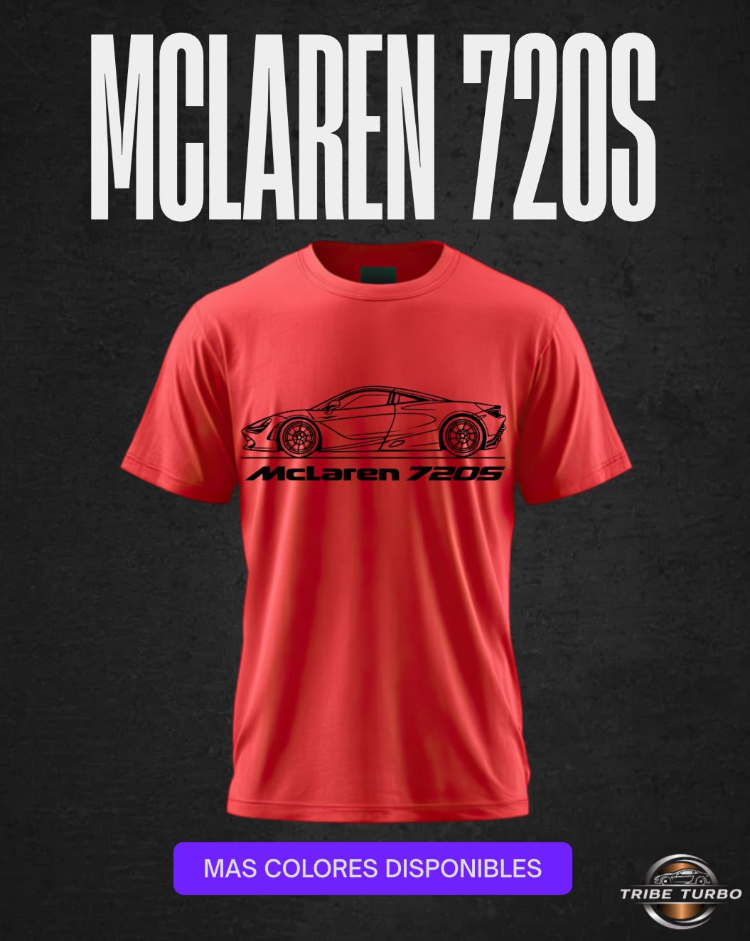 Camiseta Mclaren 720S